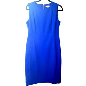 Calvin Klein Royal Blue Sheath Dress